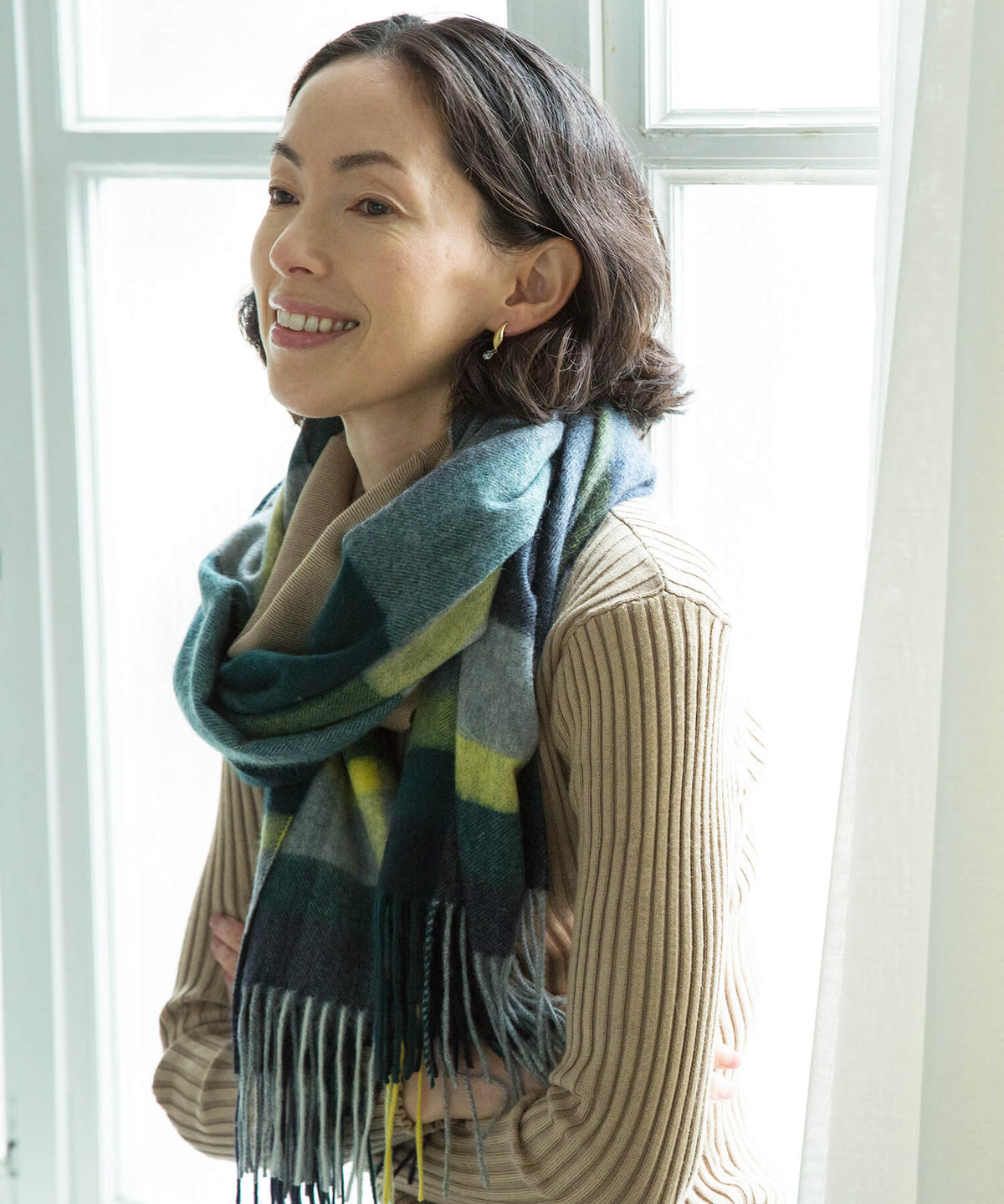 ノースビーチ ムートンファーショール ノースビーチ ムートンファー